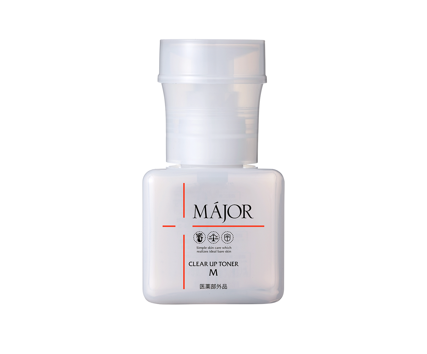 MAJOR クリアアップトナー 180ml (医薬部外品)